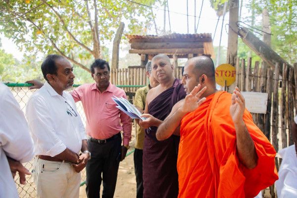 கந்தரோடை விகாரையை நேரில் சென்று பார்வையிட்டார் புத்தசாசன அமைச்சர்!